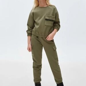 Mayoral Khaki Kids Matching Set